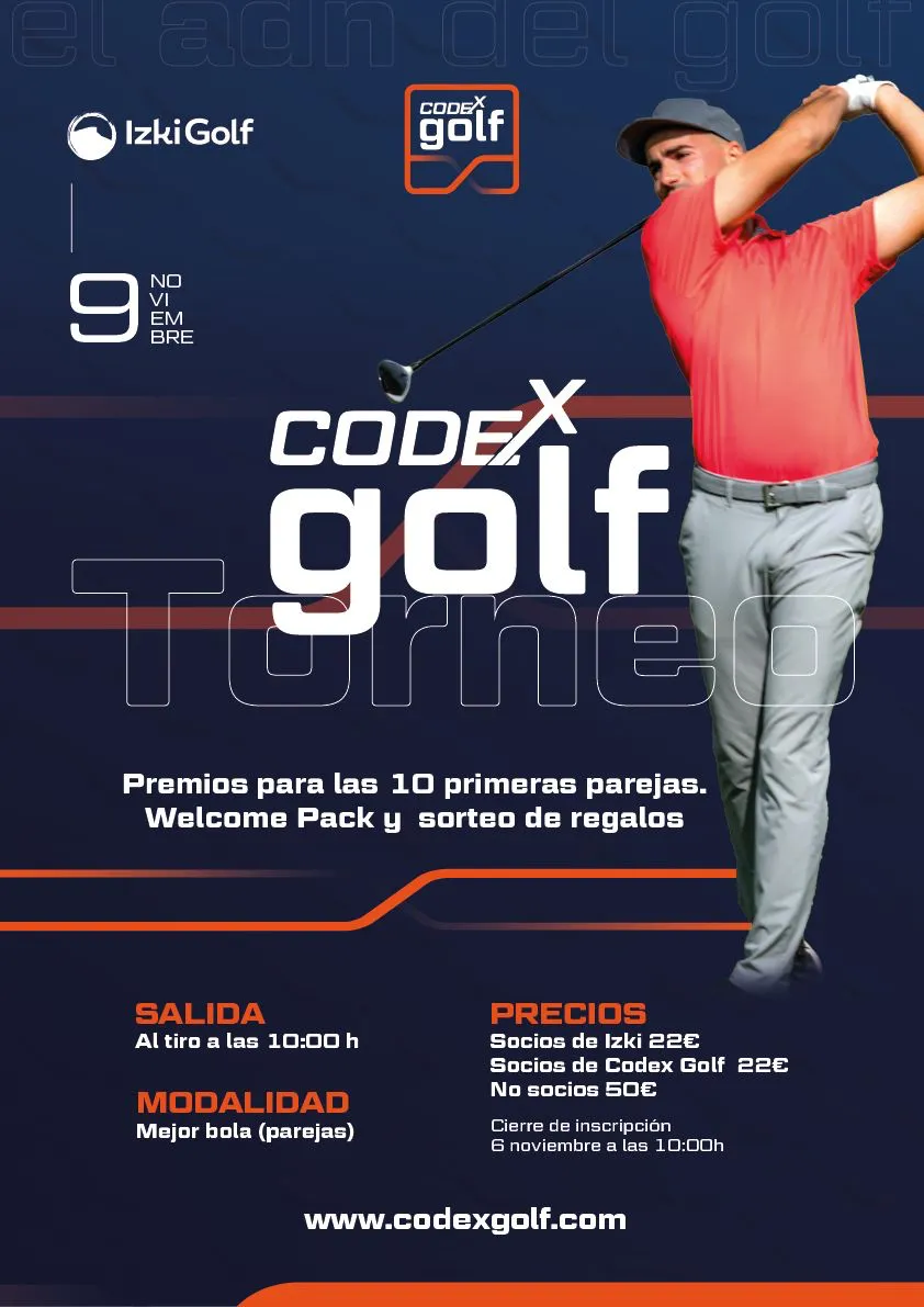 Torneo Codex Golf en Izki Golf
