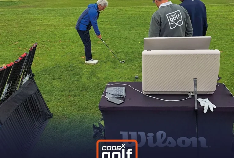 sesión de fitting de palos con Wilson en Codex Golf Burgos