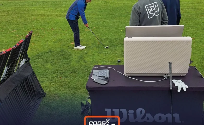 sesión de fitting de palos con Wilson en Codex Golf Burgos