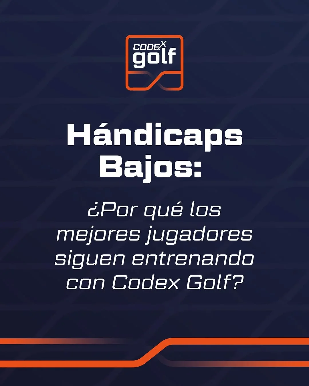 Portada Codex Golf sobre por qué los hándicaps bajos siguen entrenando