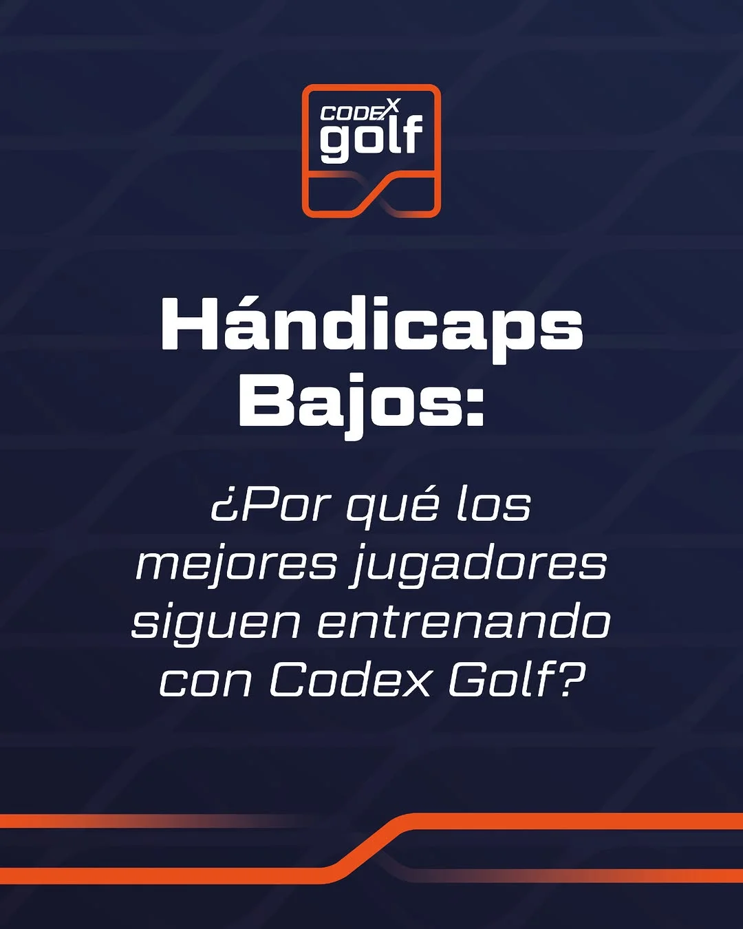 Portada Codex Golf sobre por qué los hándicaps bajos siguen entrenando