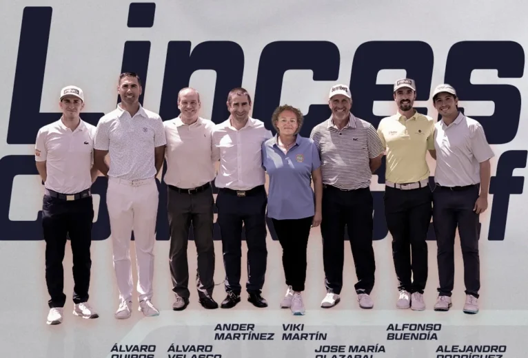 Equipo Codex Golf Linces al completo en el III Tumi Spain Golf Tour