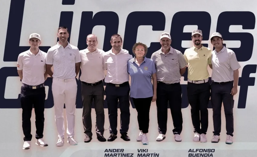 Equipo Codex Golf Linces al completo en el III Tumi Spain Golf Tour