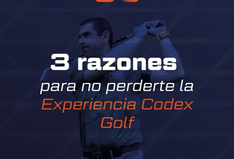 Cartel del golf nocturno de la Experiencia Codex Golf en Izki Golf el 7 de noviembre