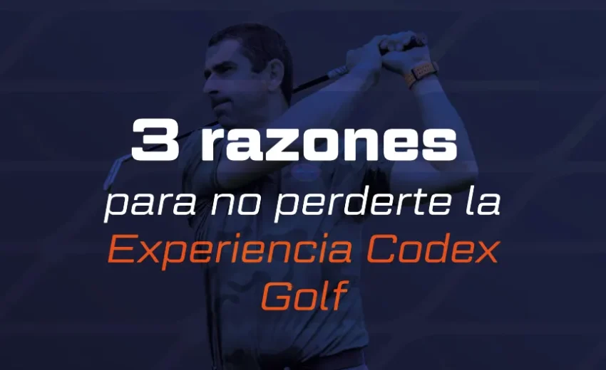 Cartel del golf nocturno de la Experiencia Codex Golf en Izki Golf el 7 de noviembre