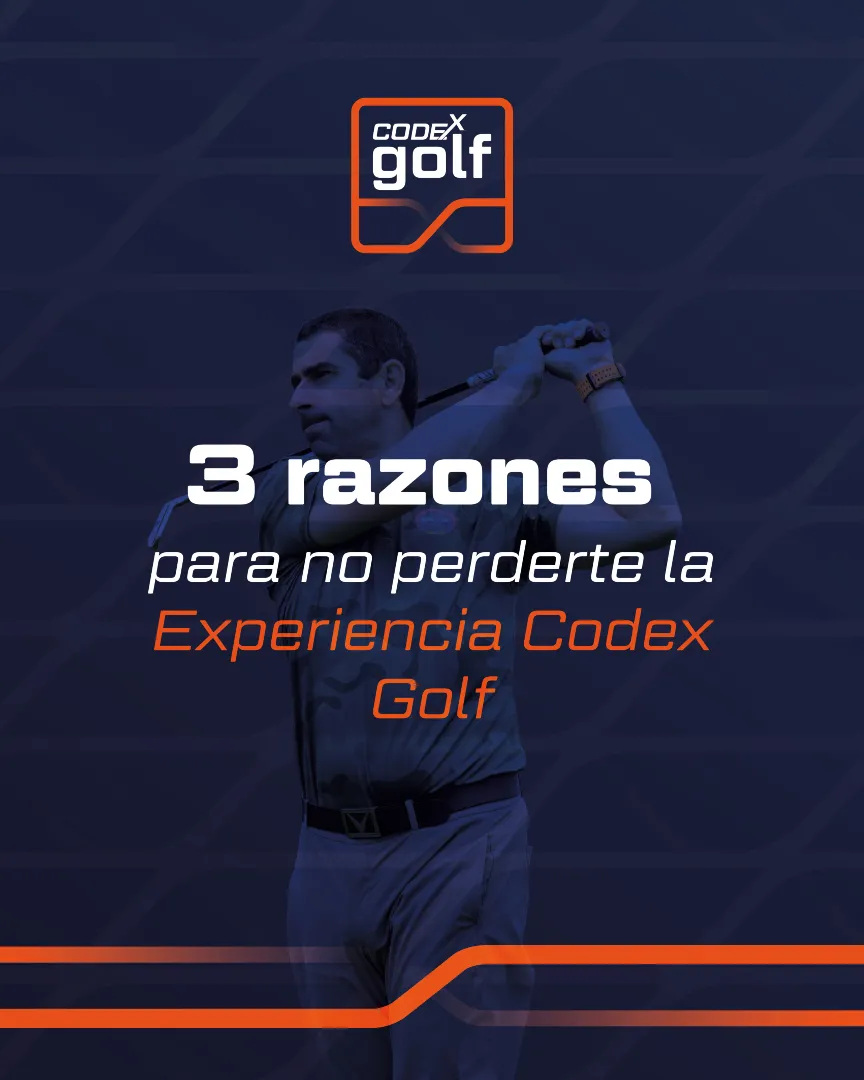 Cartel del golf nocturno de la Experiencia Codex Golf en Izki Golf el 7 de noviembre