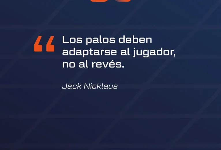 tarjeta de Codex Golf sobre palos a medida: los palos deben adaptarse al jugador